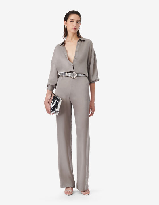 CHEMISE FLUIDE EN SOIE