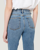 NEVY CROPPED BUTTON SKINNY JEANS  image number null