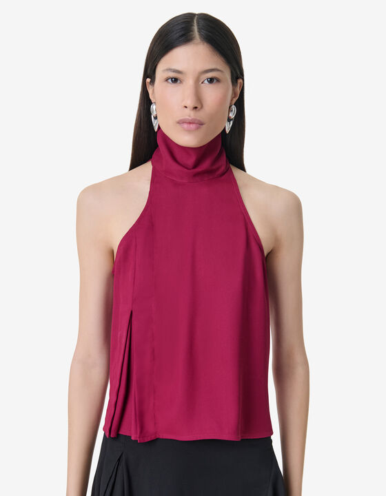 HIGH-NECK TOP