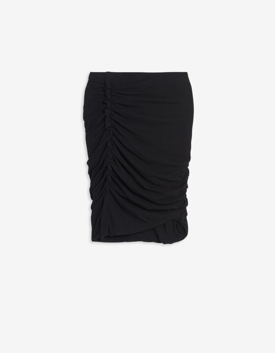 MYREILLE GATHERED SKIRT