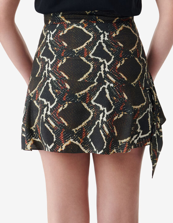 PRINTED SKIRT