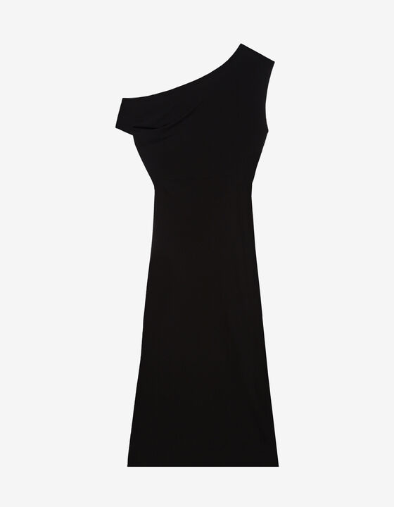 PILAR LONG ASYMMETRICAL DRESS