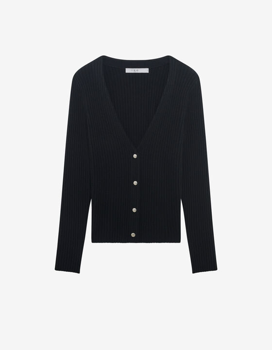 CASHMERE V-NECK CARDIGAN