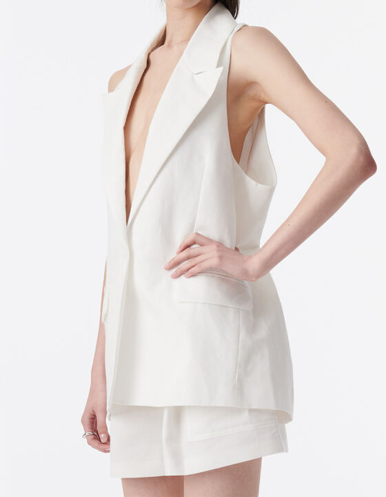 SLEEVELESS JACKET