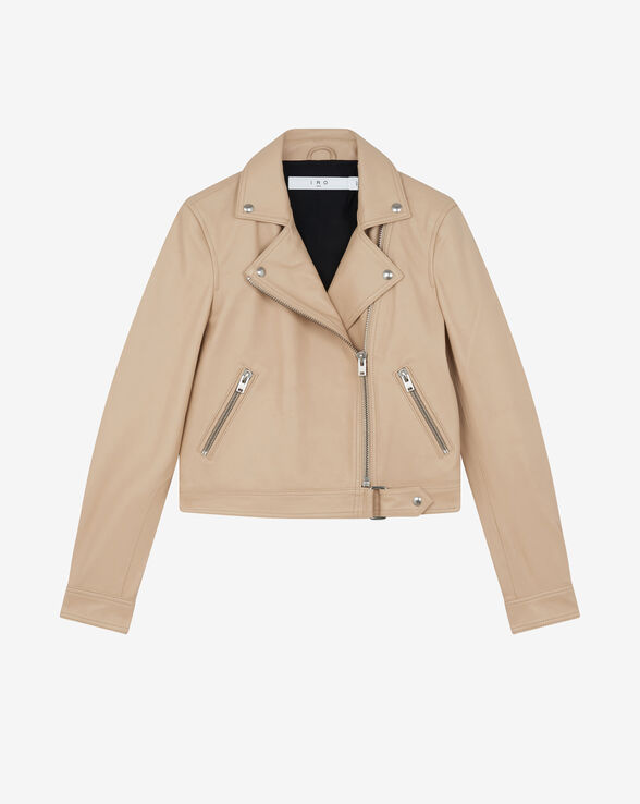 KOLMAR LEATHER BIKER JACKET