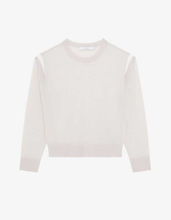 HASTIN OVERSIZED CUT-OUT SWEATER