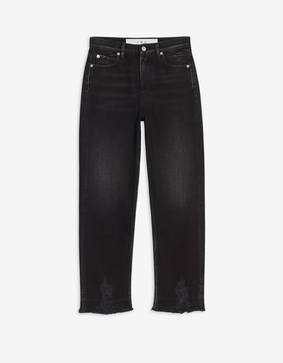 REDON FADED HIGH-WAISTED JEANS