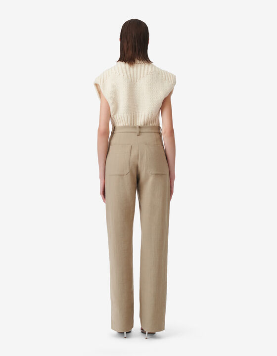 STRAIGHT PANTS