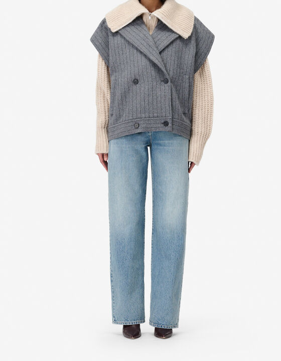 DOUBLE BREASTED VEST