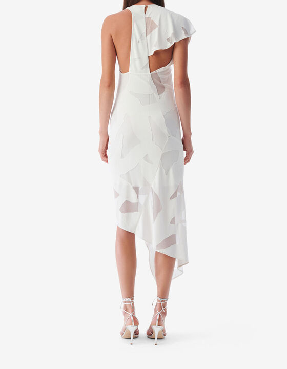 LONG ASYMMETRICAL DRESS