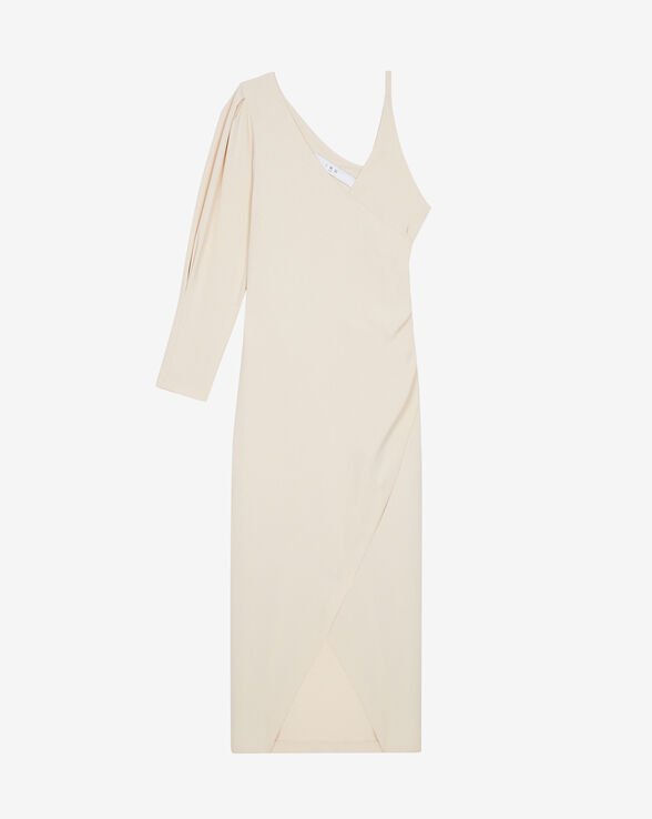 KENZIA LONG ASYMMETRICAL DRESS