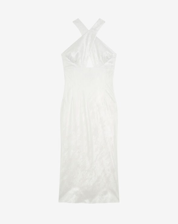 CALVINO LONG DRESS WITH CUTOUTS