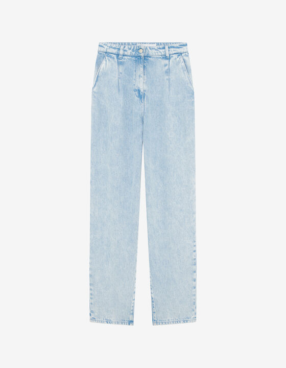 FADED CARROT CUT JEANS
