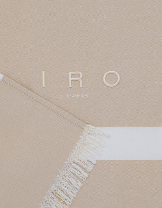 COTTON TURKISH TOWEL WITH IRO LOGO