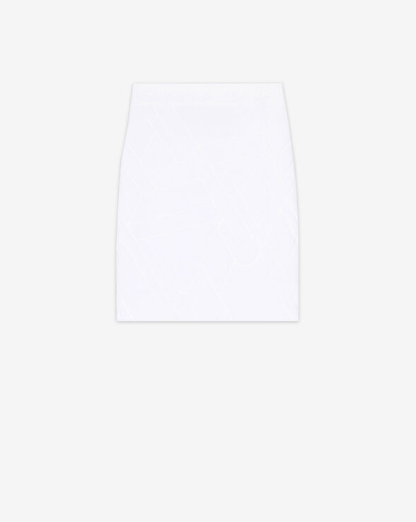 JUPE COURTE JACQUARD FLAGA