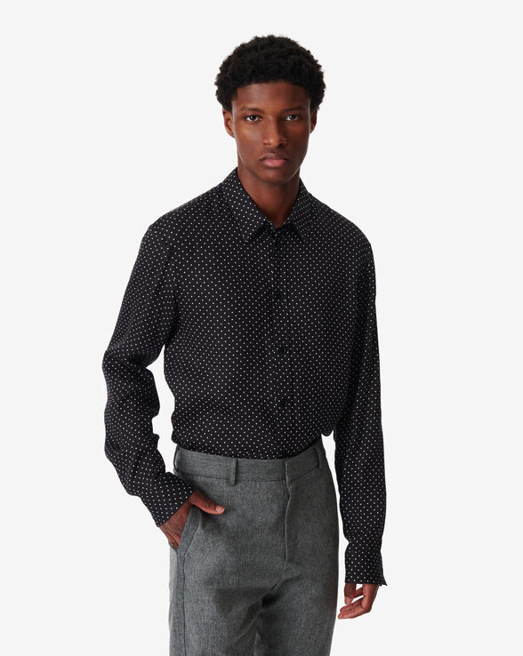 CHEMISE FLUIDE À POIS LOMMI