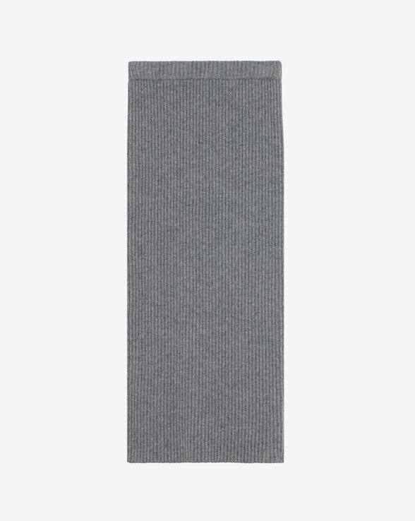KENLO CASHMERE WOOL TUBE SKIRT
