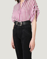 BOUCRY STRAIGHT LEG HIGH WAIST JEANS  image number null
