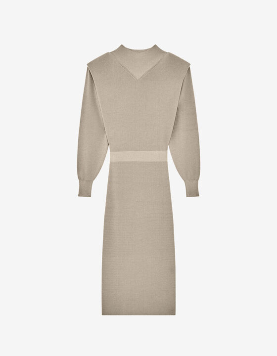 ARISTA LUREX MIDI DRESS