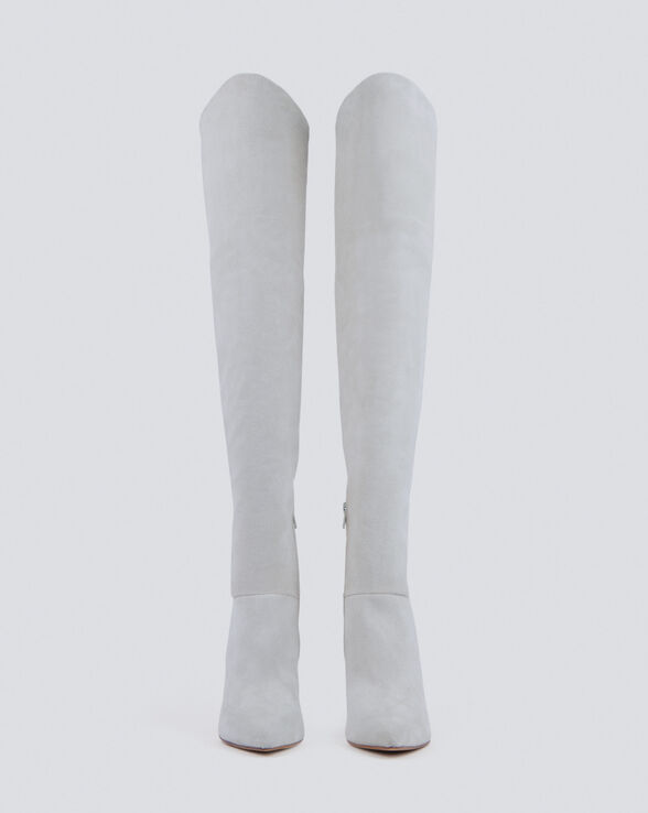 CHARA SUEDE THIGH-HIGH BOOTS