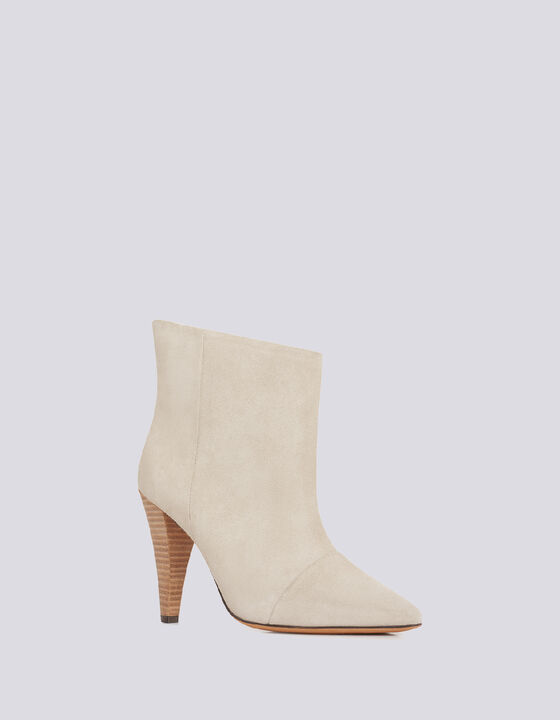 IMANOL POINTED TOE ANKLE SUEDE BOOTS