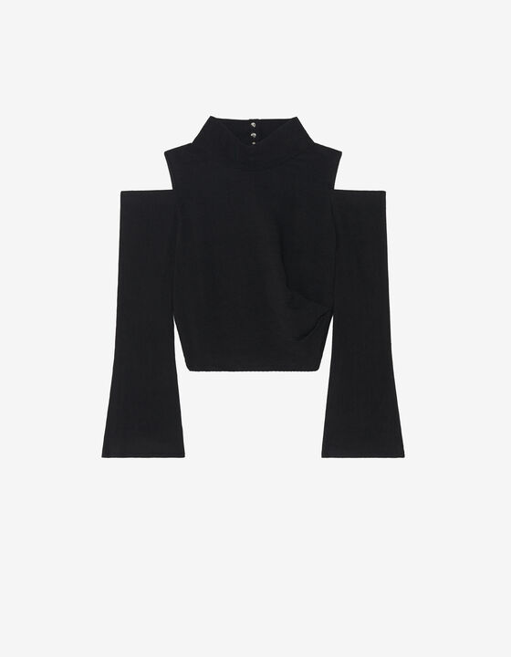 HIGH-NECK TOP