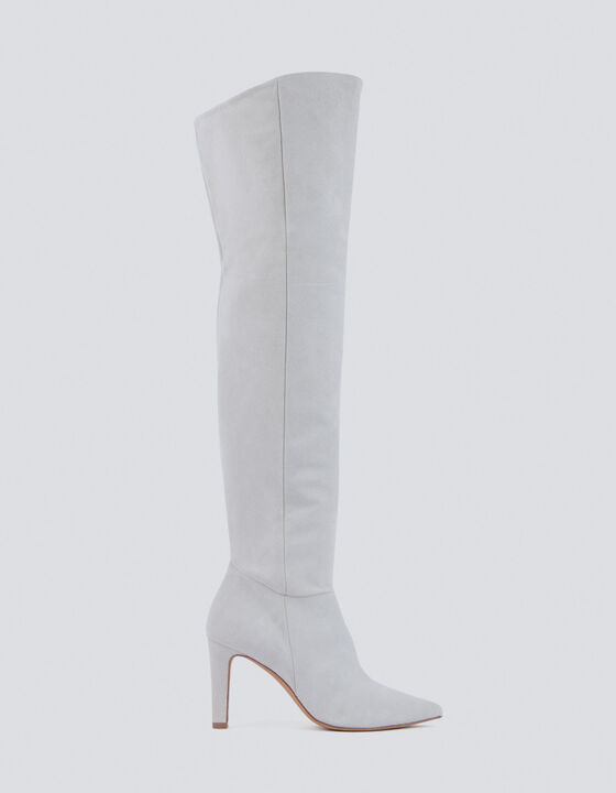 CHARA SUEDE THIGH-HIGH BOOTS