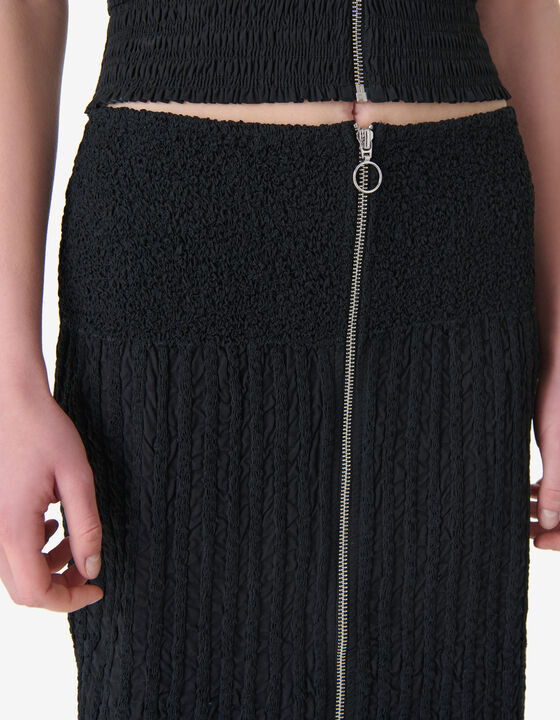 SLIM MIDI SKIRT