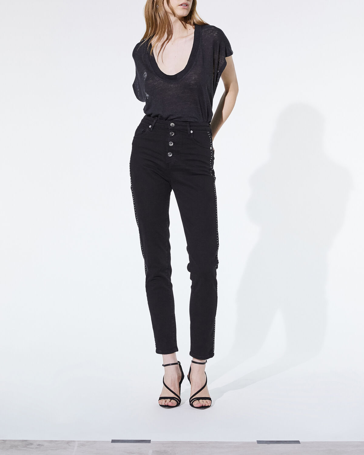 Gaetus Jeans Black by IRO Paris