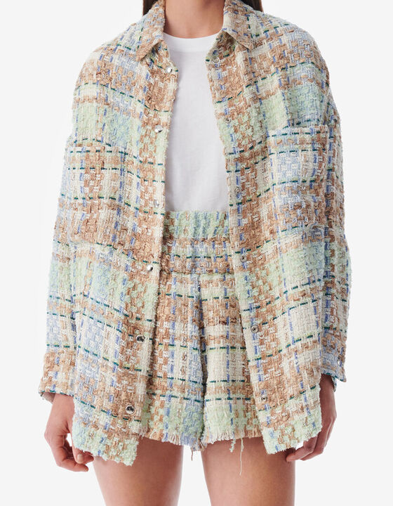 TWEED OVERSHIRT