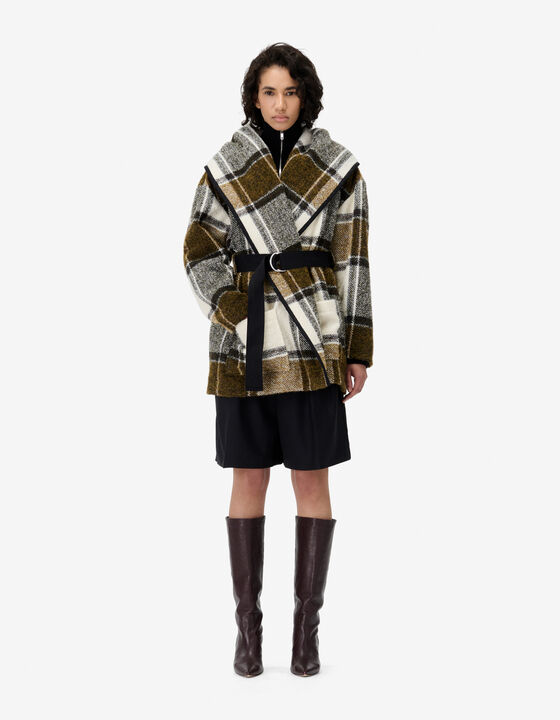 PLAID JACKET