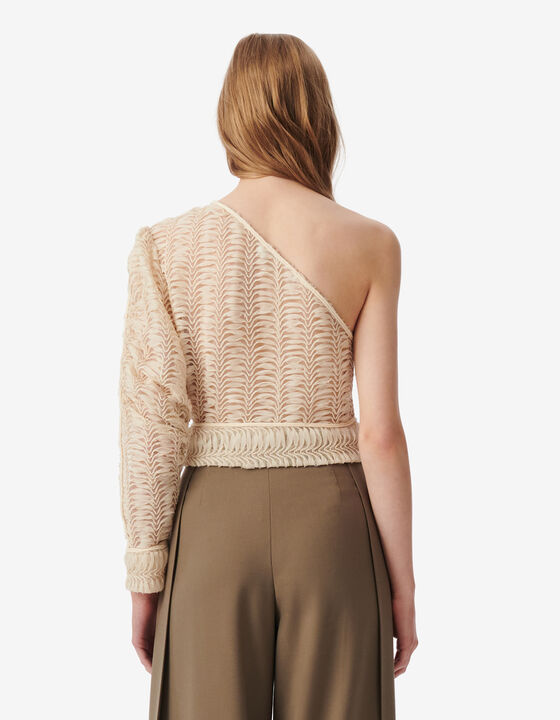 ONE SHOULDER CROP TOP