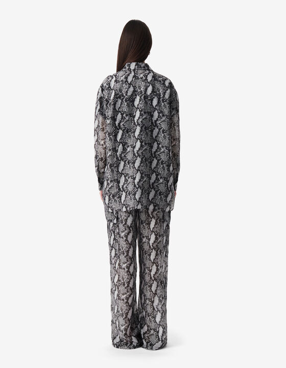 CHEMISE LONGUE &Agrave; IMPRIM&Eacute;