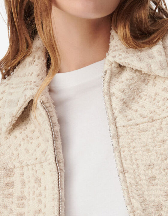 CROPPED TWEED JACKET