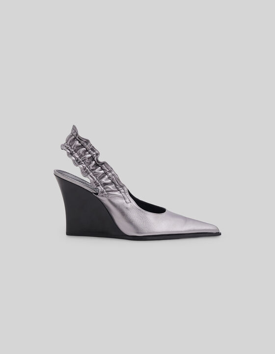 SMOCK SLINGBACKS