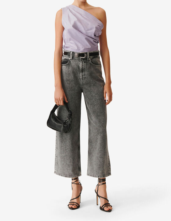 JEAN D&Eacute;LAV&Eacute; TAILLE HAUTE