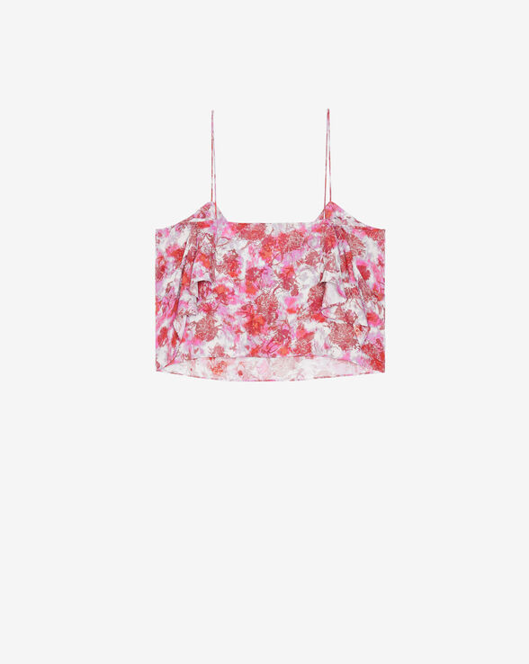 MINAK PRINTED CROP TOP