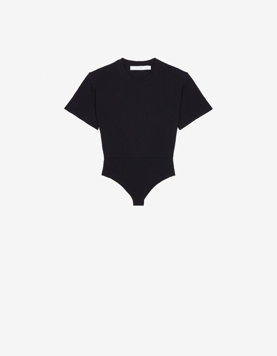 CLAYRE BODYSUIT WITH SHOULDER PADS