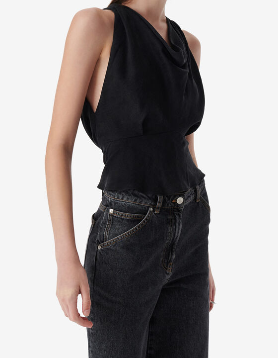 DRAPED TOP