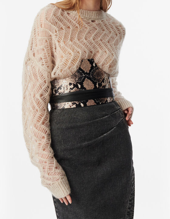 LACE SWEATER