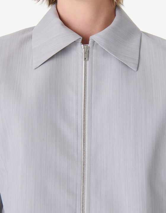 FITTED CROPPED JACKET