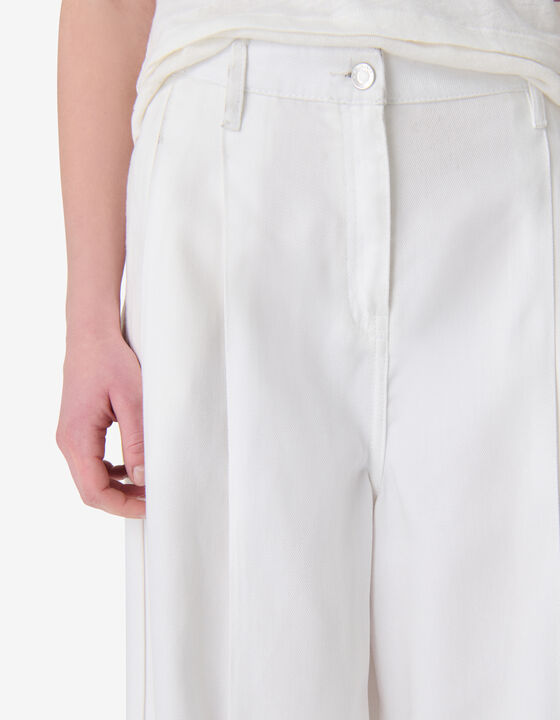 FLOWING WIDE-LEG PANTS