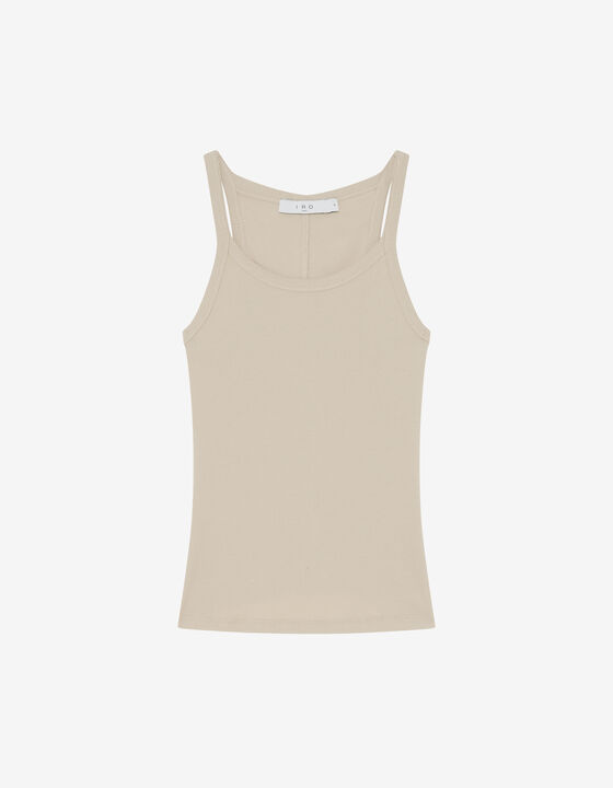 RIBBED TANK TOP