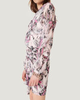 PAOLINA ABSTRACT PRINTED DRESS image number null