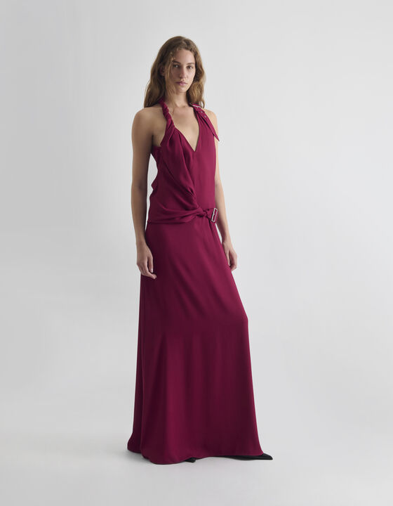 ROBE LONGUE TORSAD&Eacute;E