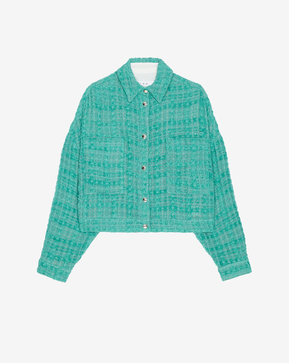 EZRO SHORT TWEED JACKET