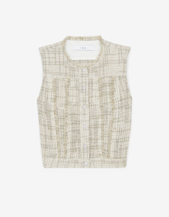 DILEA SLEEVELESS JACKET