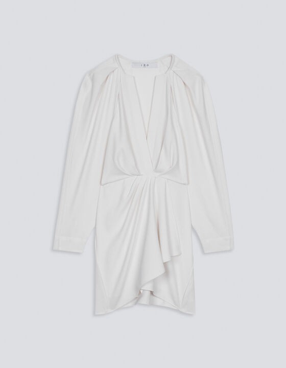 NADINE DRAPED DRESS
