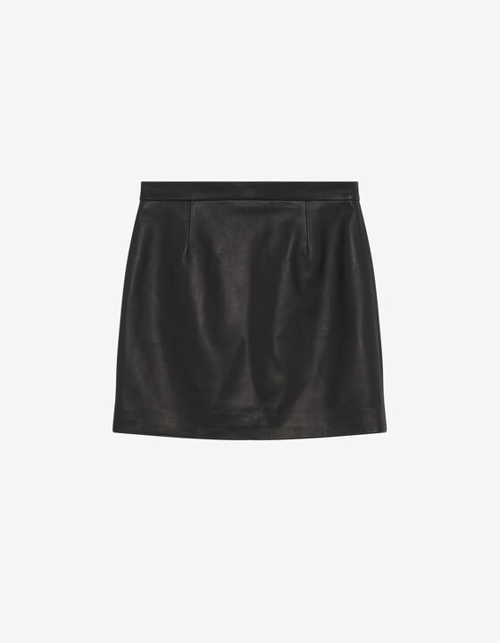 JUPE EN CUIR
