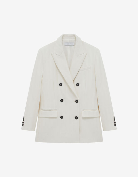VESTE DE COSTUME EN LIN